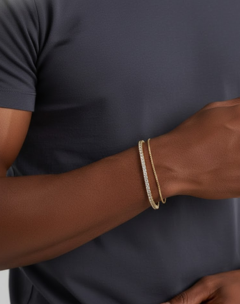 Men's Signature Tennis Bracelet