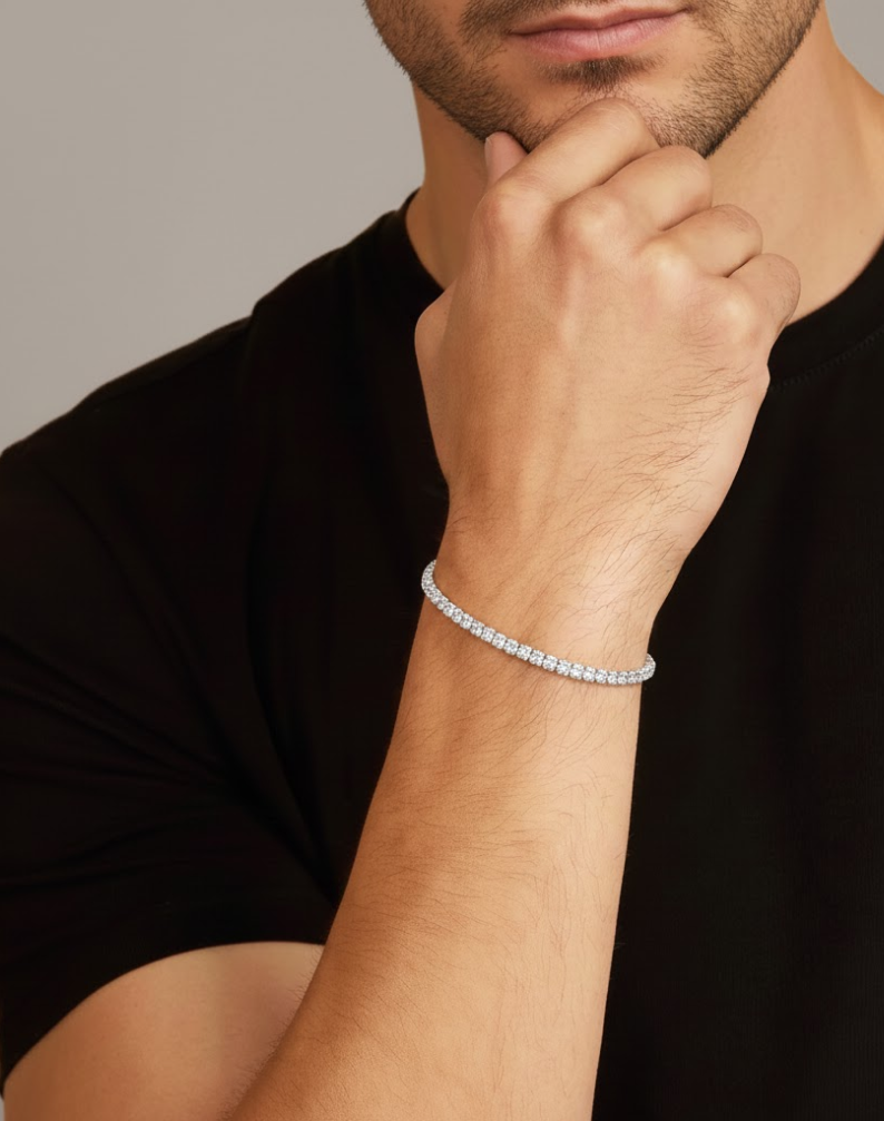 Men's Signature Tennis Bracelet